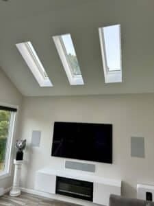 local expert Monroe nj roofing services-VELUX Skylights installed.