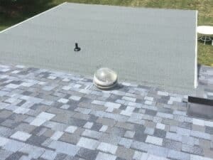 New Jersey Porch roof area with flat roofing installations